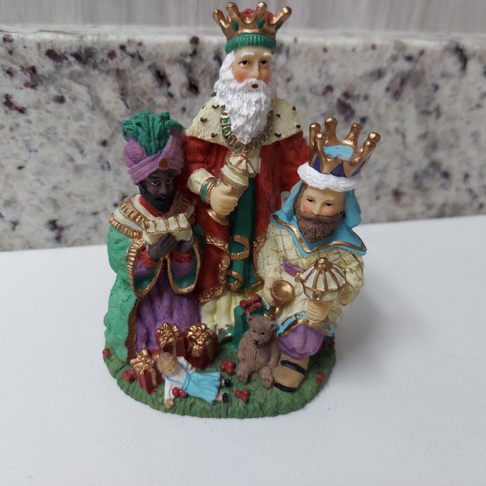 The Three Kings Magi Figurine The International Santa Claus Collection